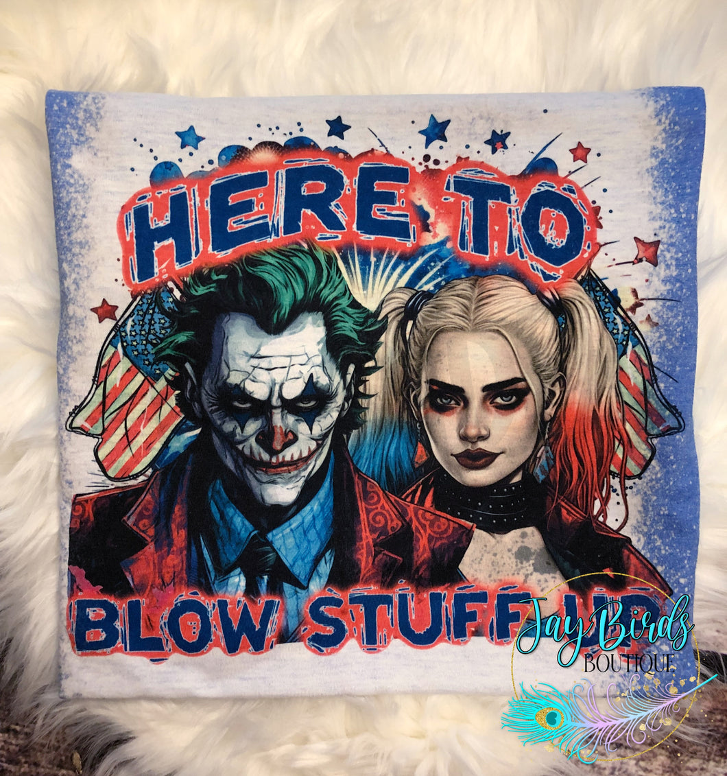 Here to blow stuff up