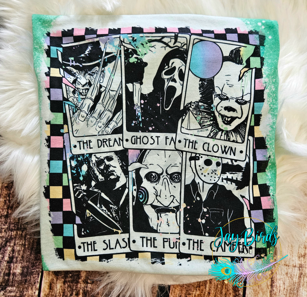Horror tarot remix retro