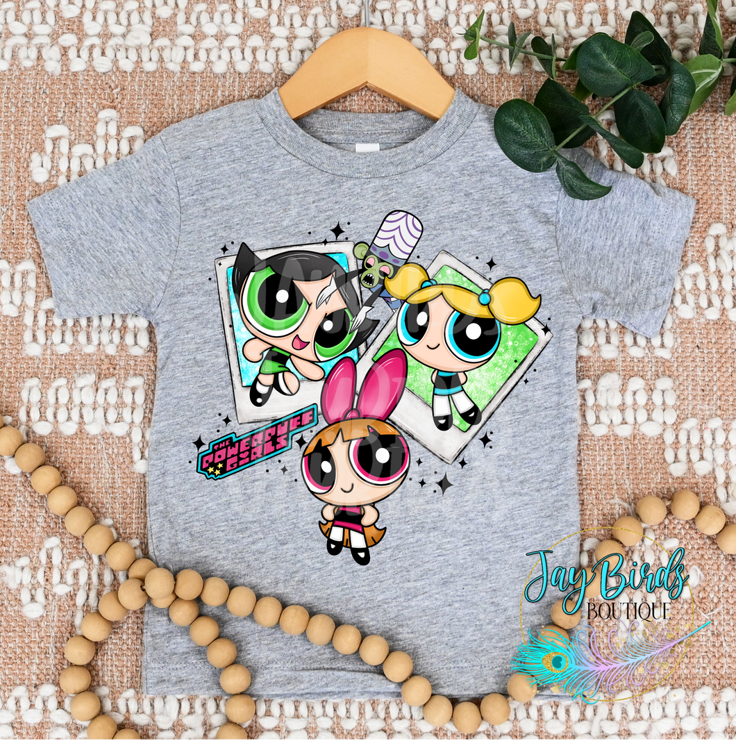 Polaroid Powerpuff Solid Tee