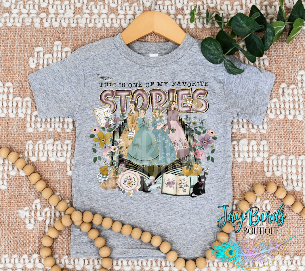 Favorite Stories Little House Solid Tee