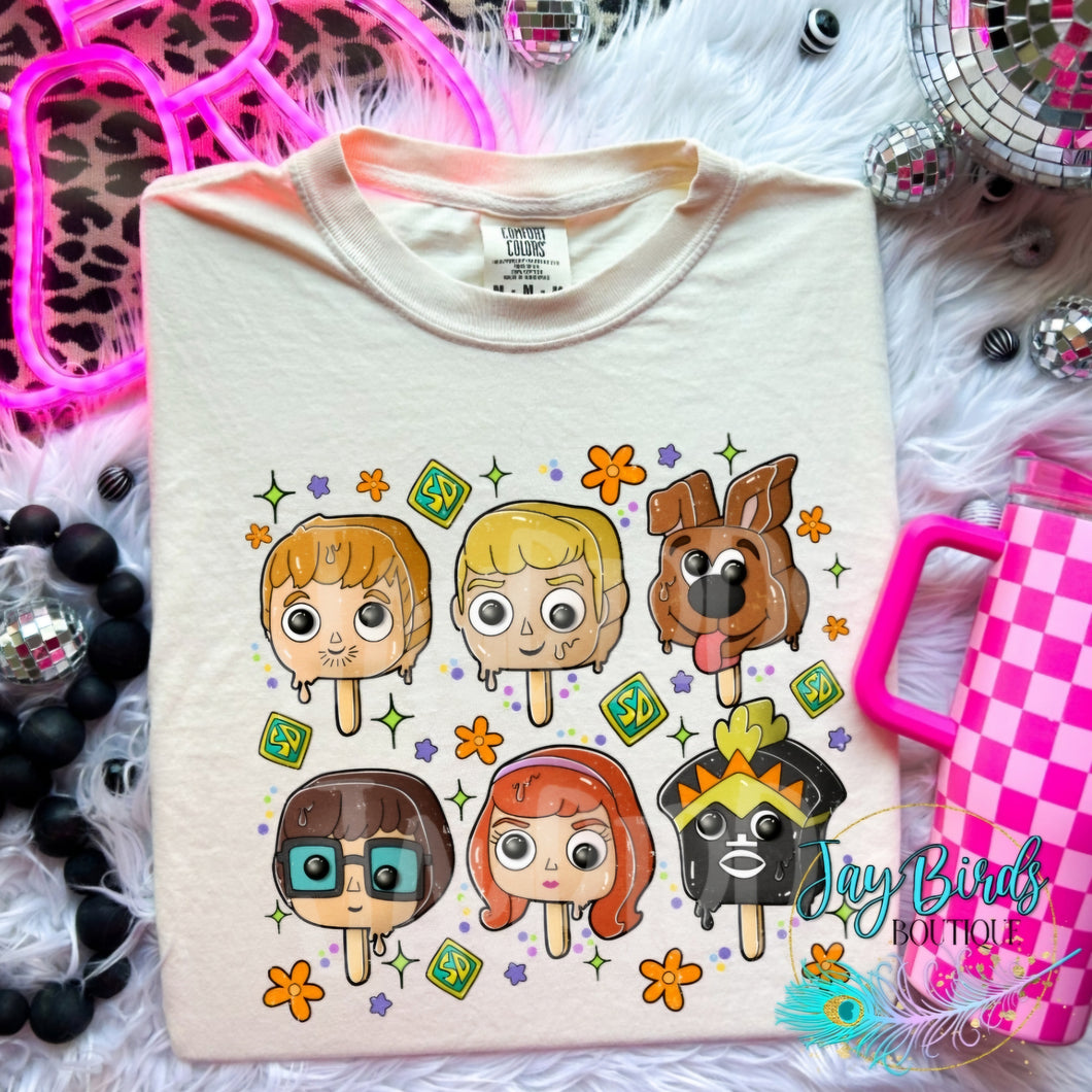 Scoob ice cream solid tee