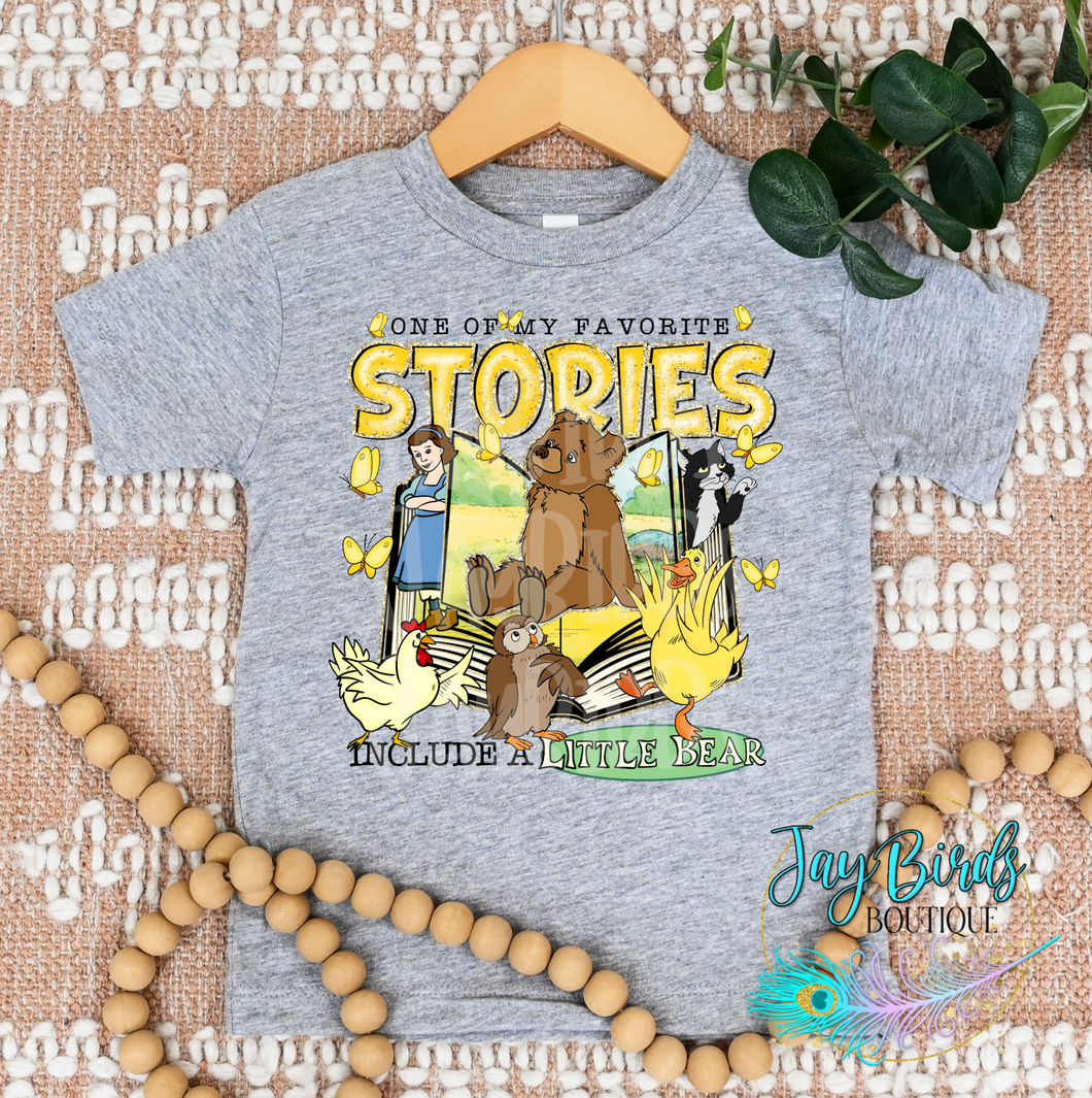 Favorite Stories Little Bear Solid Tee