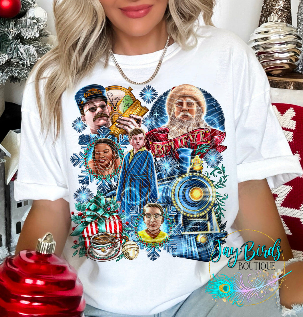 Polar Express #2 Solid tee