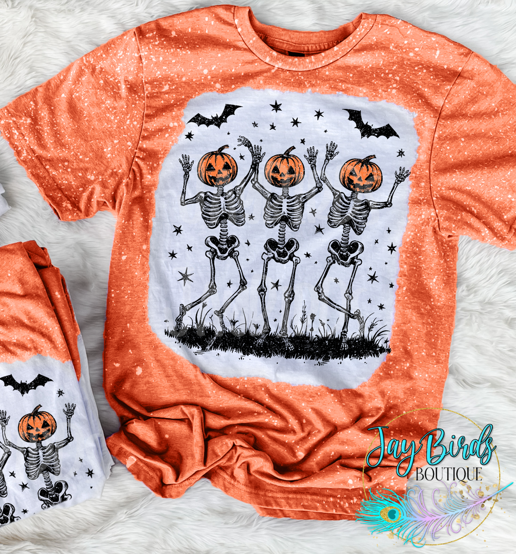 Pumpkin head skellies