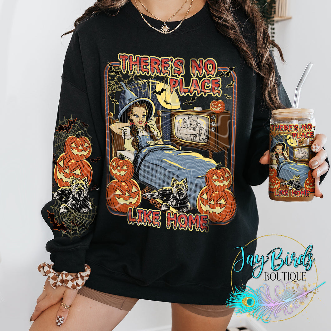 Theres no place like home Fleece Crew
