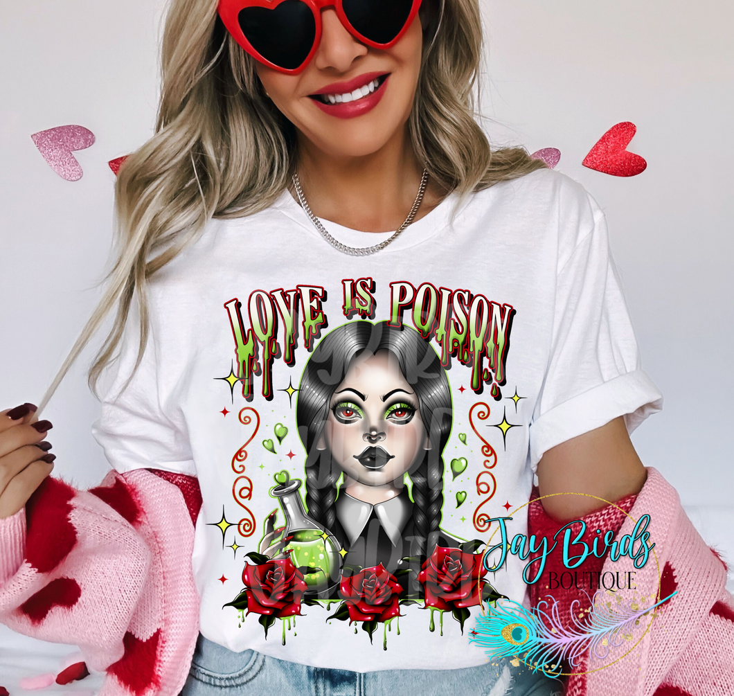 Love is poison Solid Tee