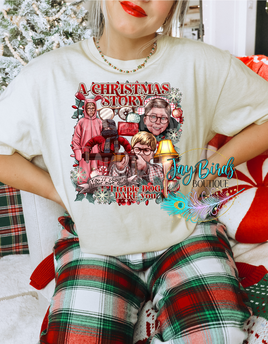 A Christmas Story Solid tee