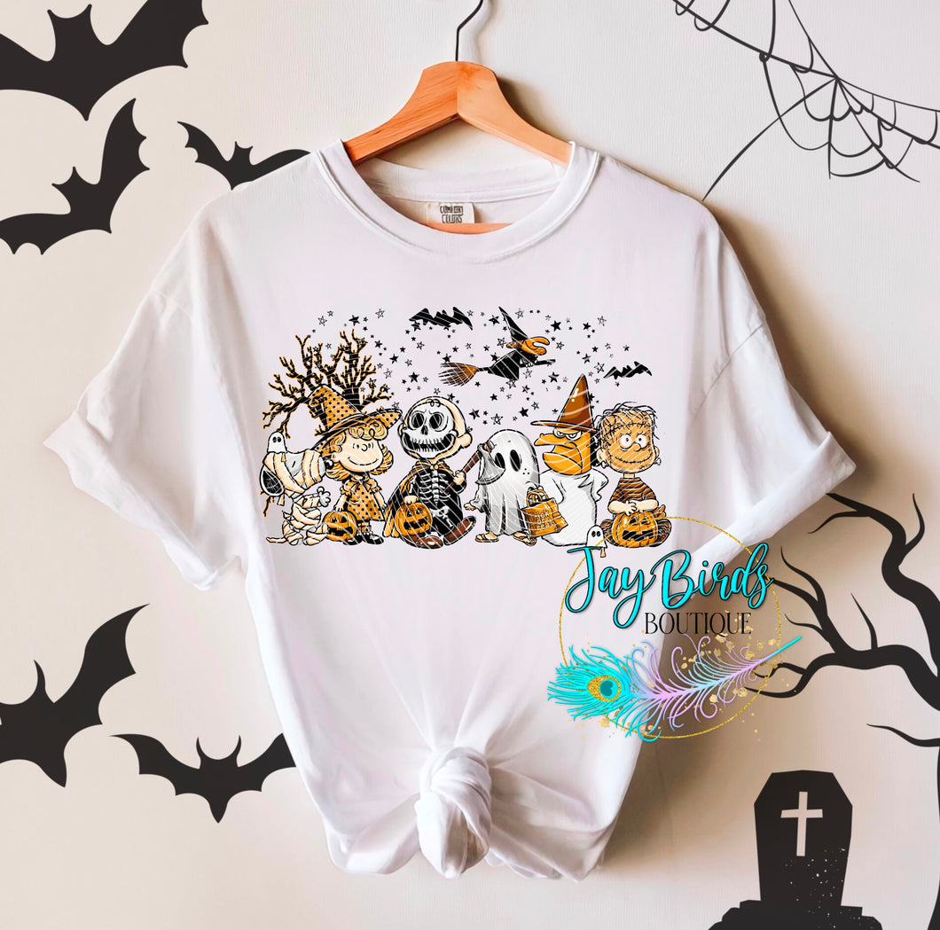 Cb & Friends Halloween Solid tee