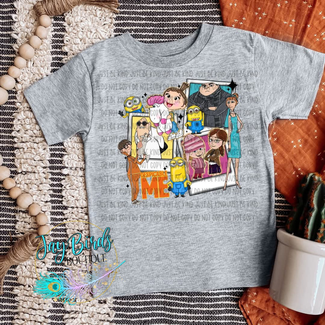 Polaroid Despicable Solid Tee