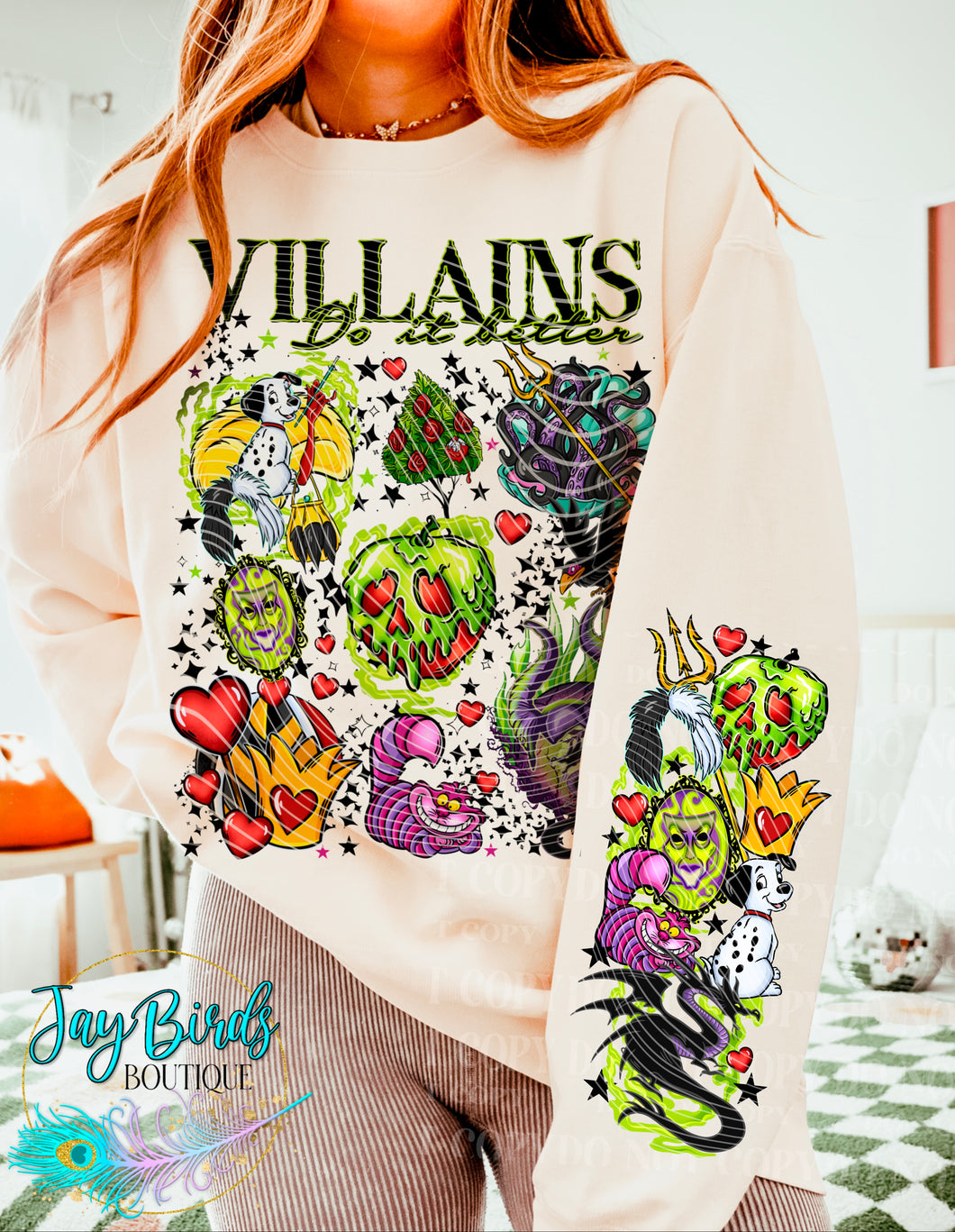 Villains Fleece Crew