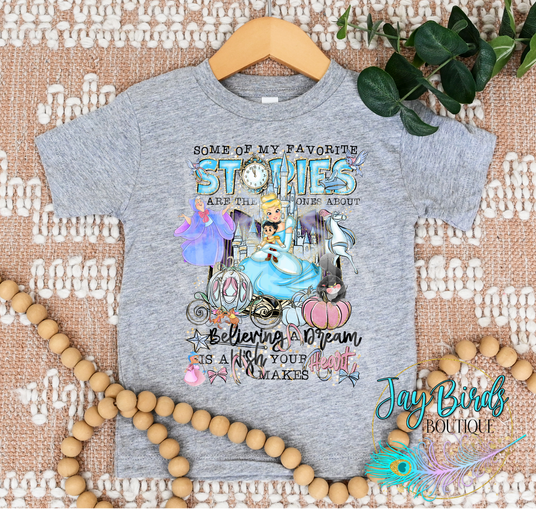 Favorite Stories Cinder Solid Tee