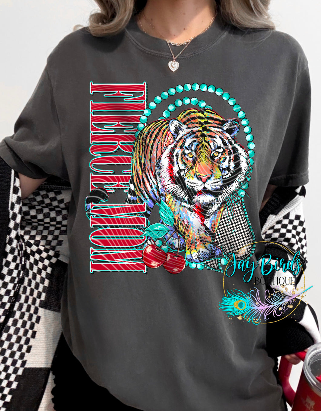 Fierce Mom Solid Tee
