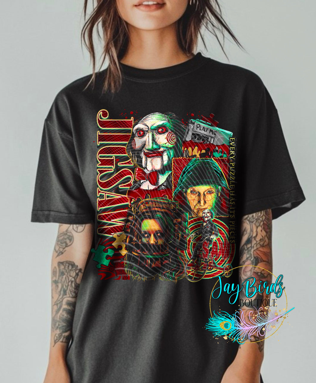 Saw Vintage Solid Tee