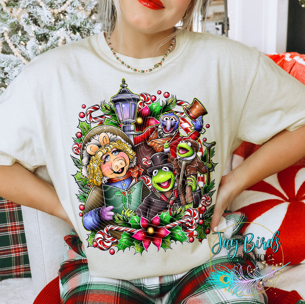 Muppets Christmas Solid Tee