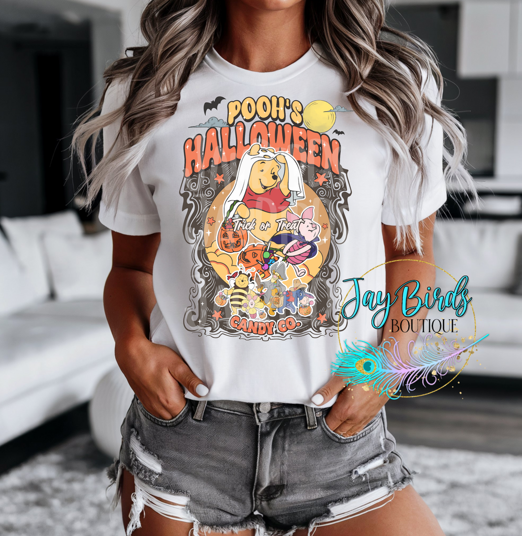 Pooh's Candy Co. Solid Tee