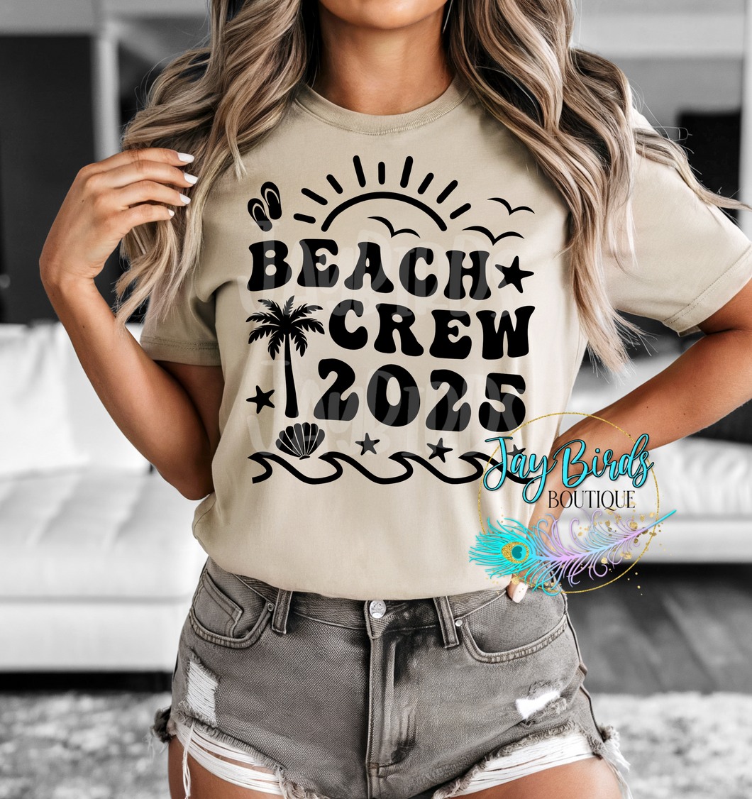 Beach Crew 25' Solid Tee
