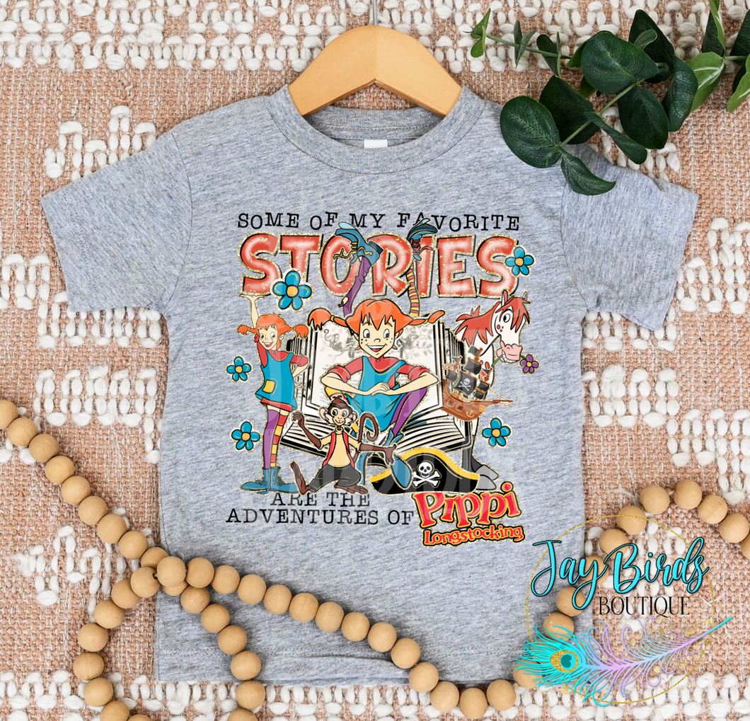Favorite Stories Pippi Solid Tee