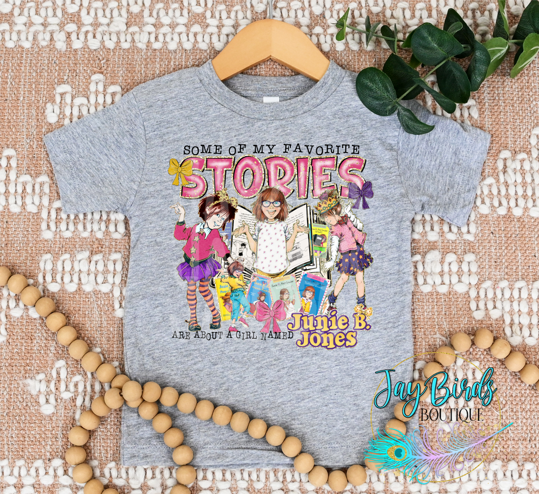 Favorite Stories Junie B Solid Tee