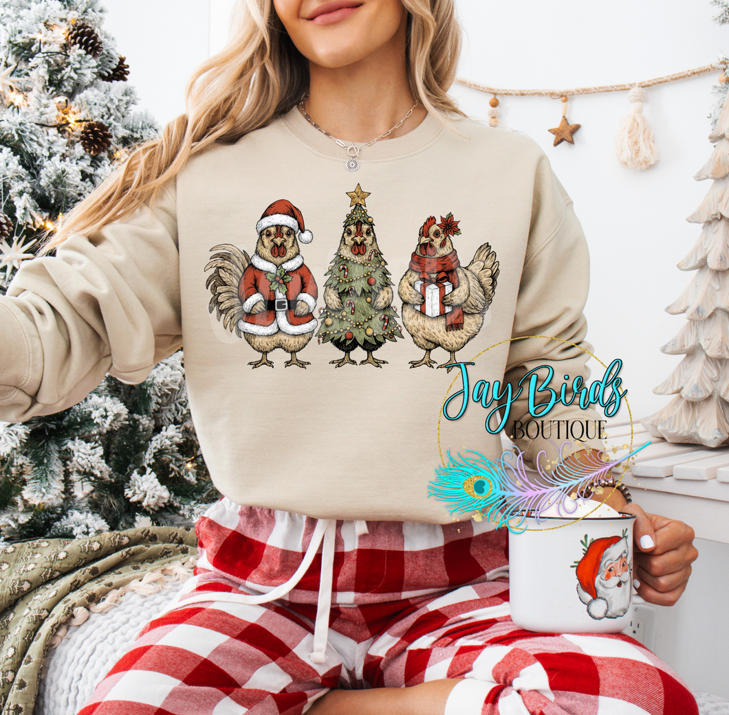 Christmas Chickens Crew