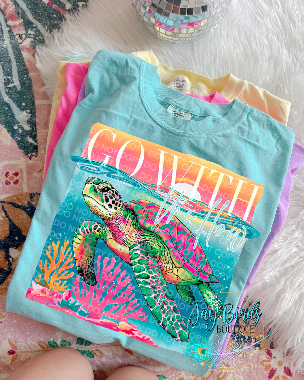 Go With The Flow Solid Tee