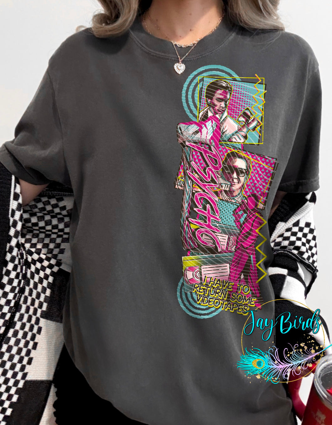 Psycho Solid Half Tee