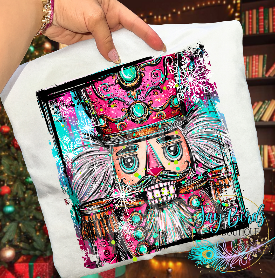 Nutcracker Selfie Solid tee