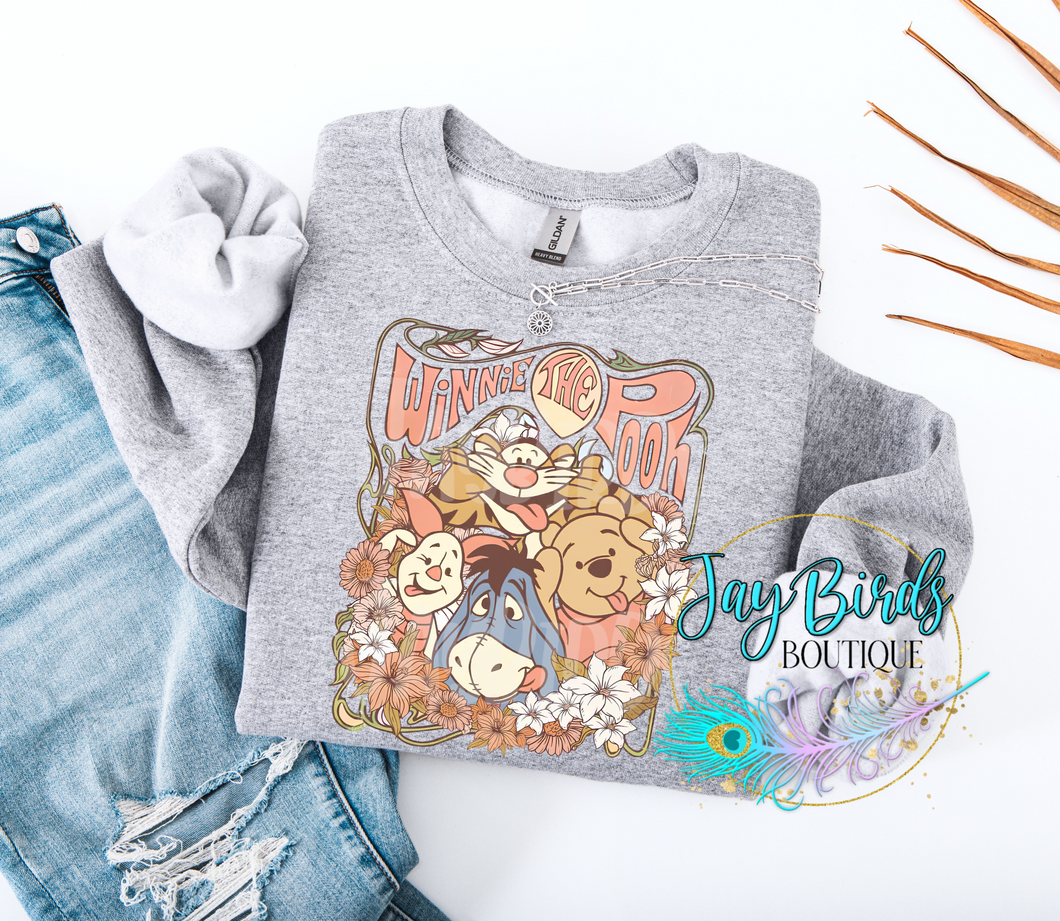 Winnie the Pooh Boho Crew