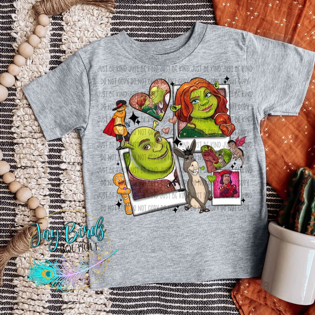 Polaroid Shrek Solid Tee