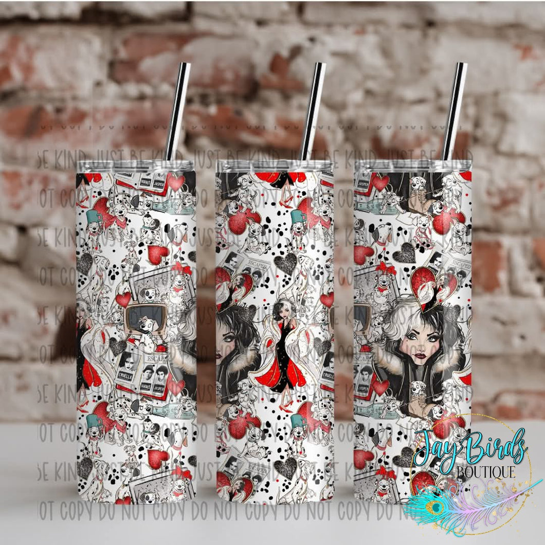 Polaroid Cruella Tumbler
