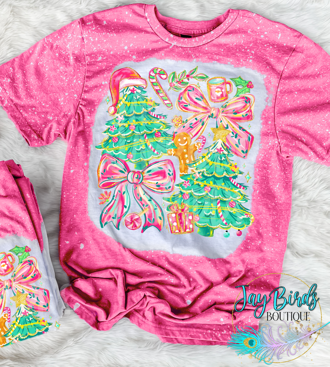 Colorful boho Christmas