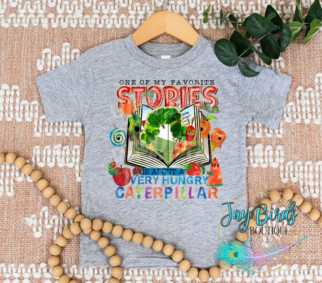 Favorite Stories Hungry Caterpillar Solid Tee
