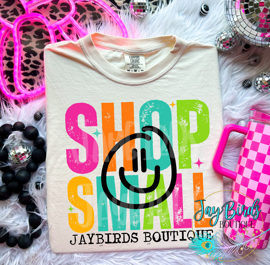 Jaybirds Shop Small Retro Solid tee
