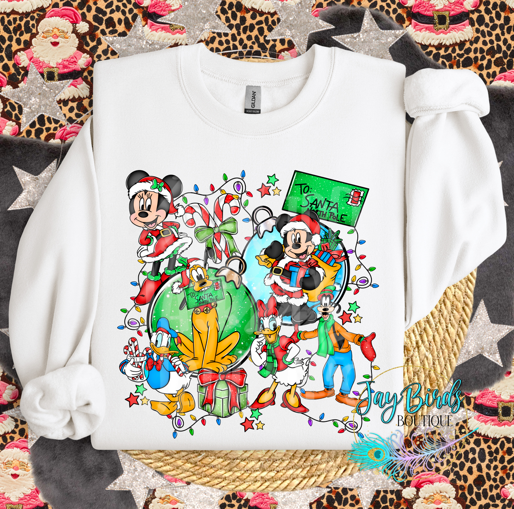 Mick & Friends Christmas Fleece crew