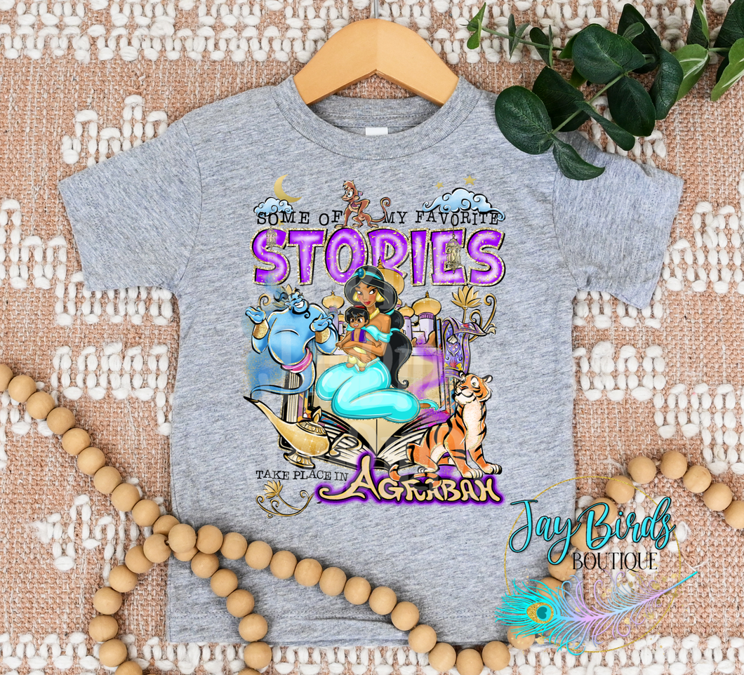 Favorite Stories Aladdin Solid Tee