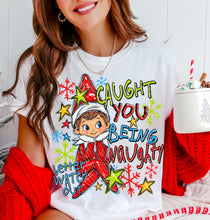 Load image into Gallery viewer, Caught you being naughty Solid tee
