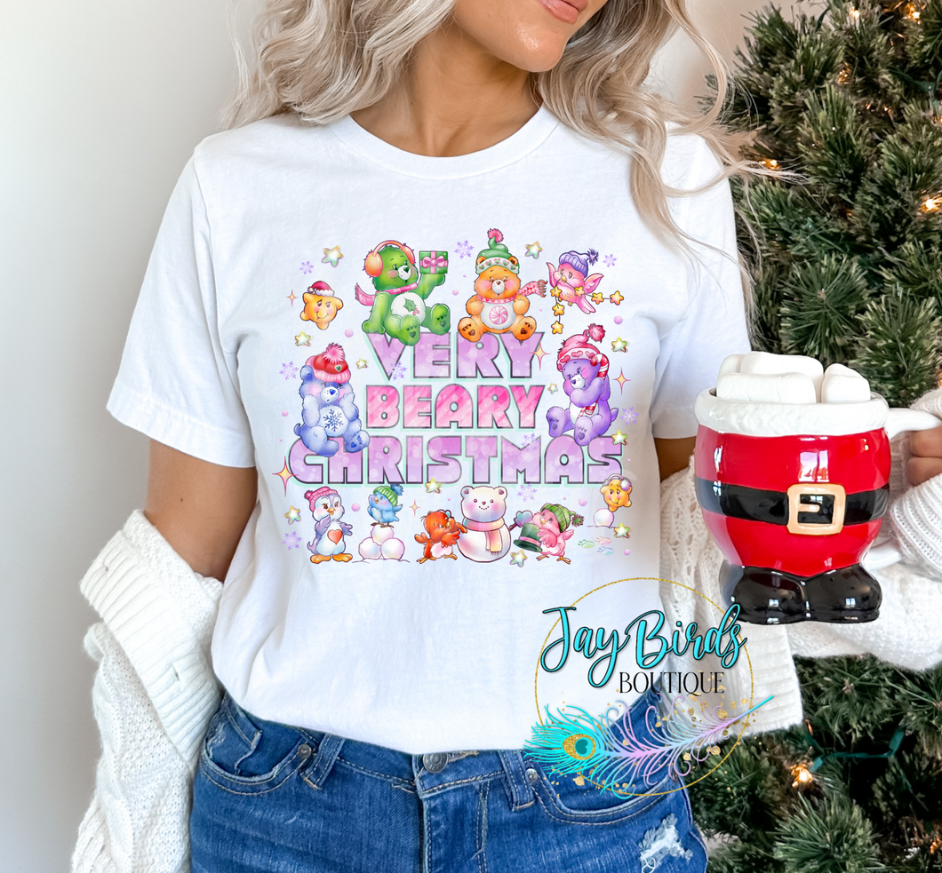 Very Beary Christmas Solid Tee