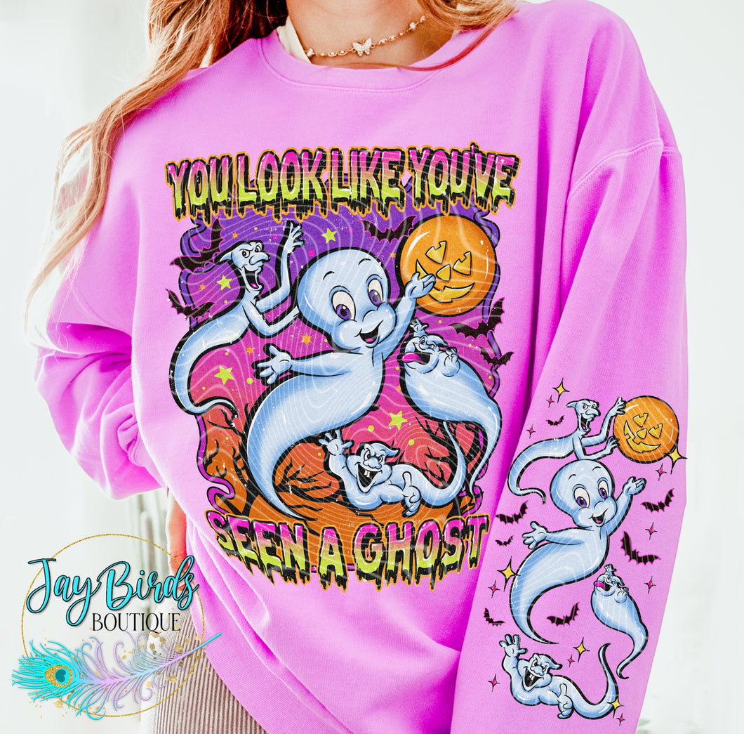 You look like you've seen a ghost Fleece Crew