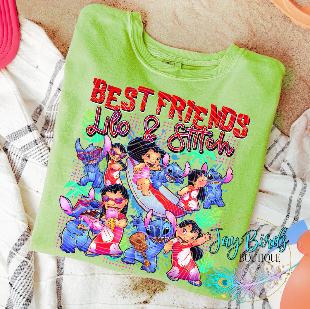 Lilo & Stitch Bestfriends Solid tee