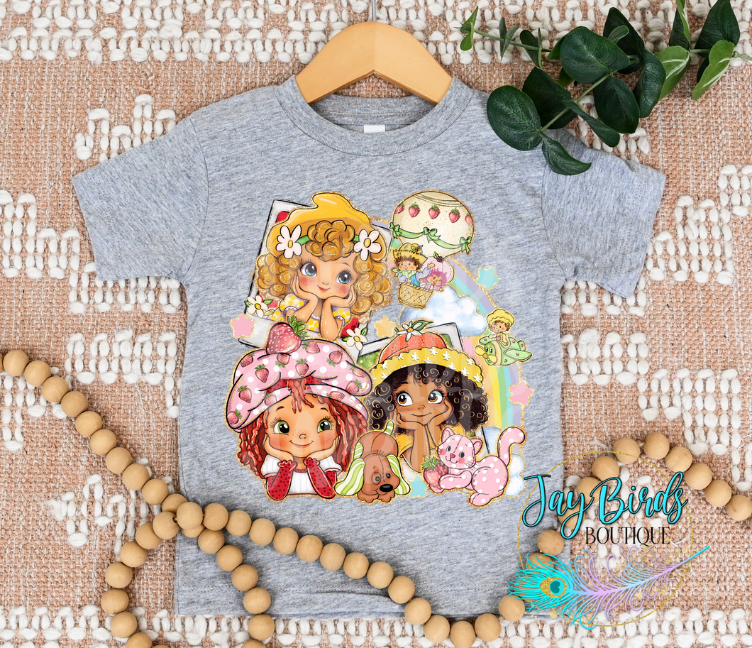 Polaroid Strawberry Solid Tee