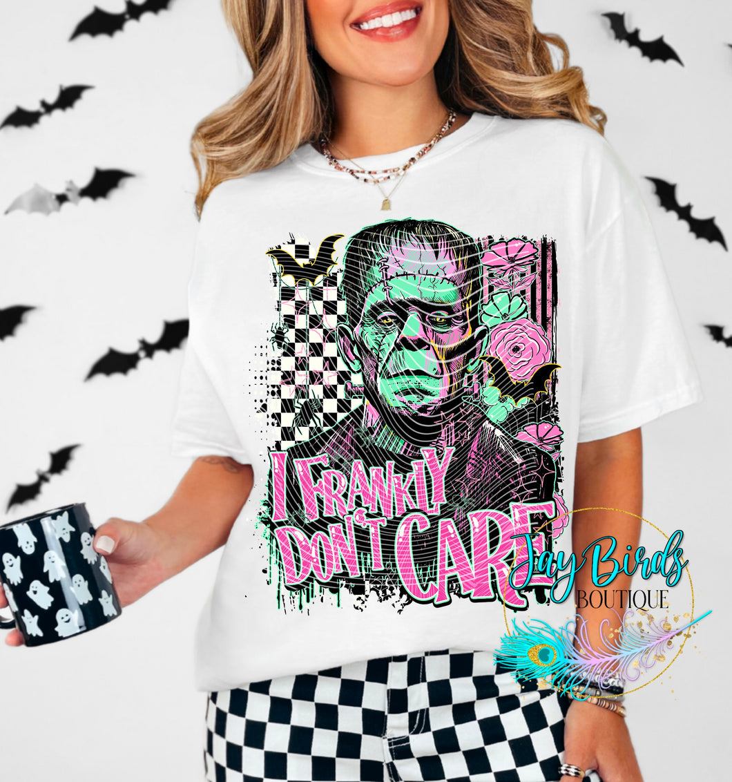 I Frankly don't care Solid tee