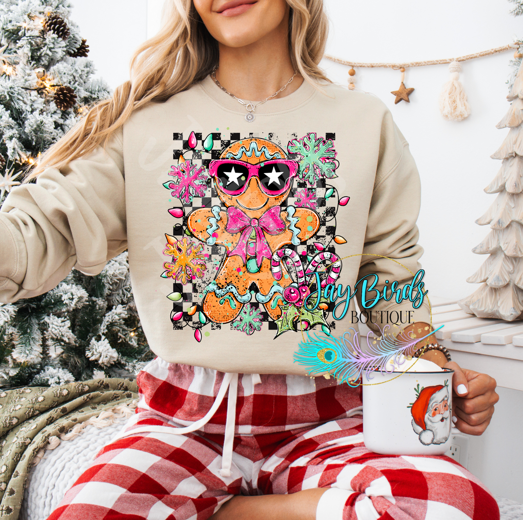 Retro Gingerbread Man Crew