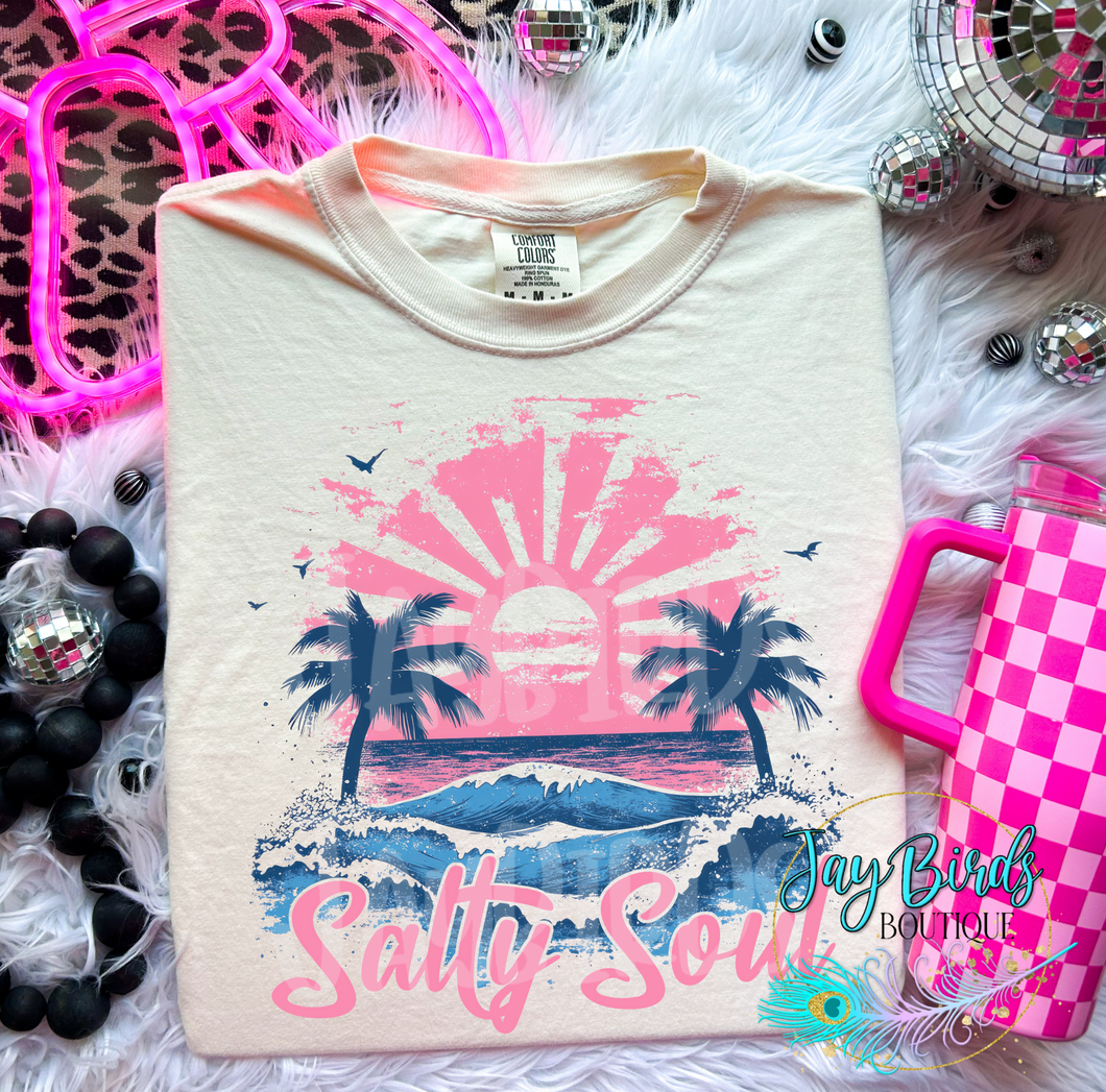Salty Soul Solid Tee