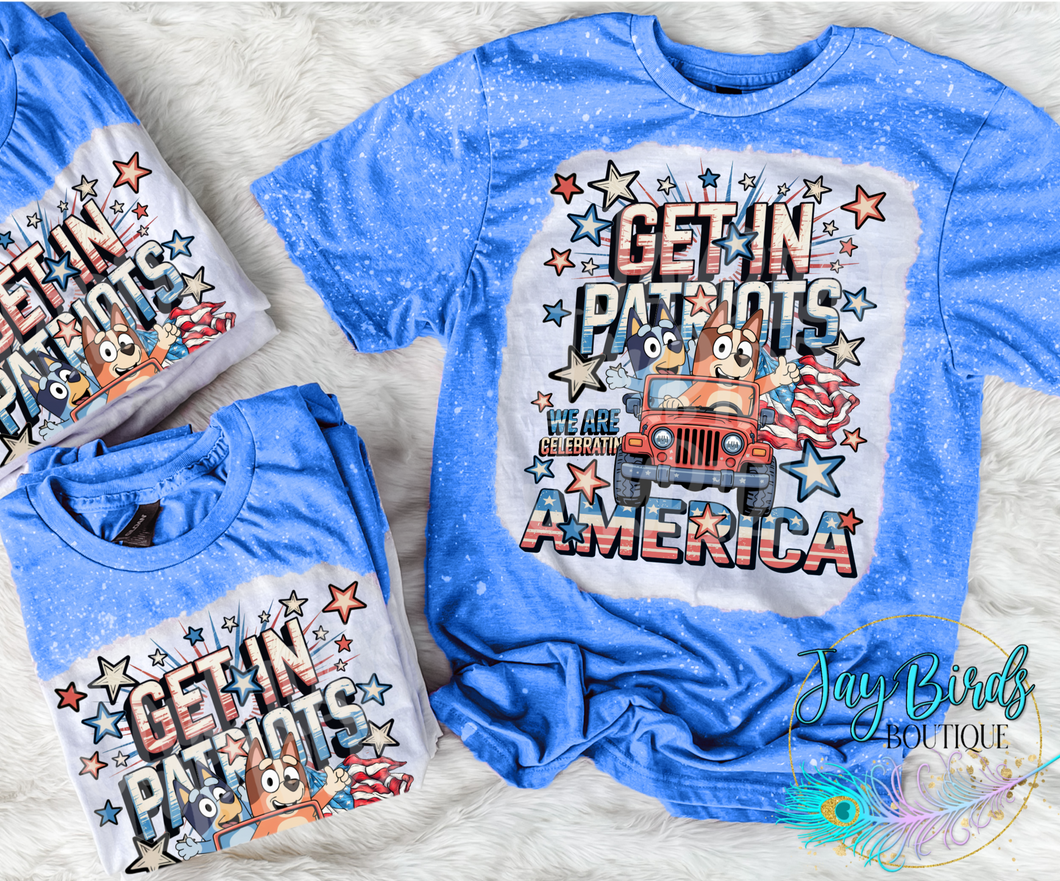 Patriotic Blue