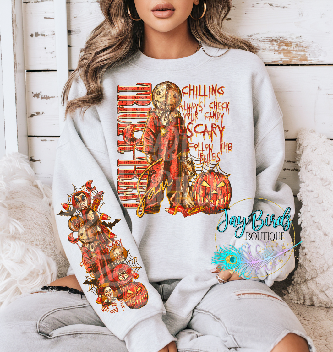 Sam Vintage Crew W/ Sleeve Print