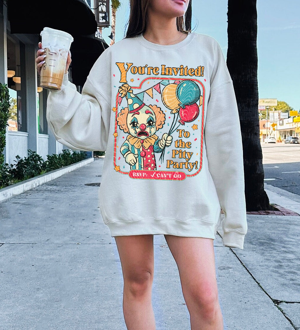 It's my party Fleece Crew