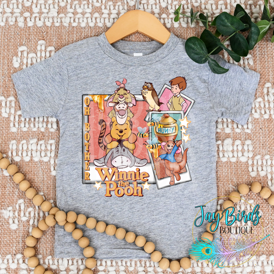 Polaroid Pooh Solid Tee
