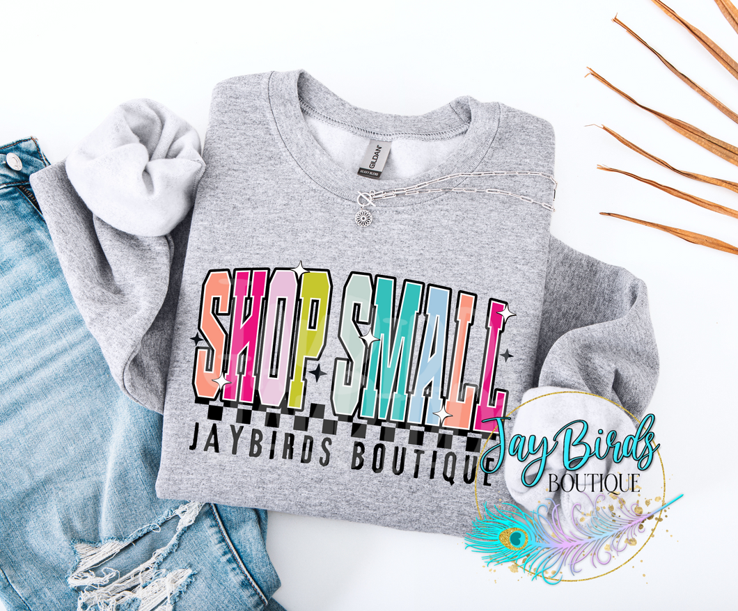 Jaybirds Shop Small Checker Crew