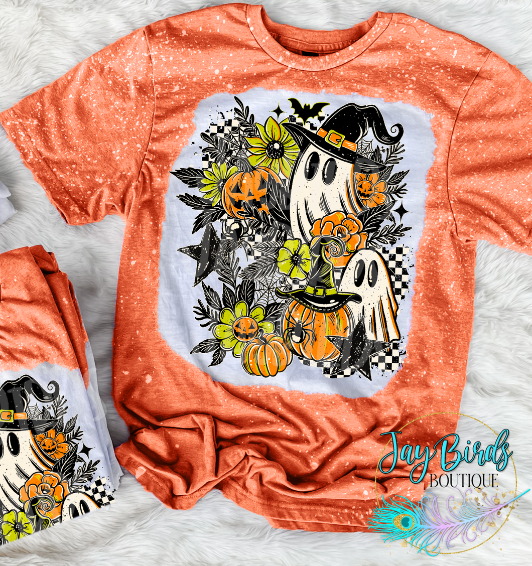 Fall Ghost Friends Retro