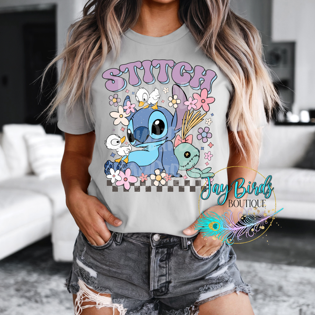 Retro Stitch Solid tee