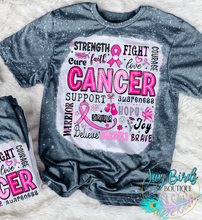 Load image into Gallery viewer, Cancer Inspirational Words
